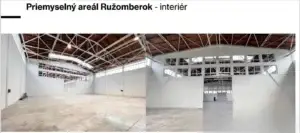 PRIEMYSELNÝ AREÁL RUŽOMBEROK