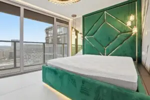 3-izbový luxusný apartmán v EUROVEA TOWER | 13. poschodie | 92 m² + 2 balkóny + parking
