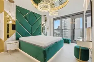 3-izbový luxusný apartmán v EUROVEA TOWER | 13. poschodie | 92 m² + 2 balkóny + parking