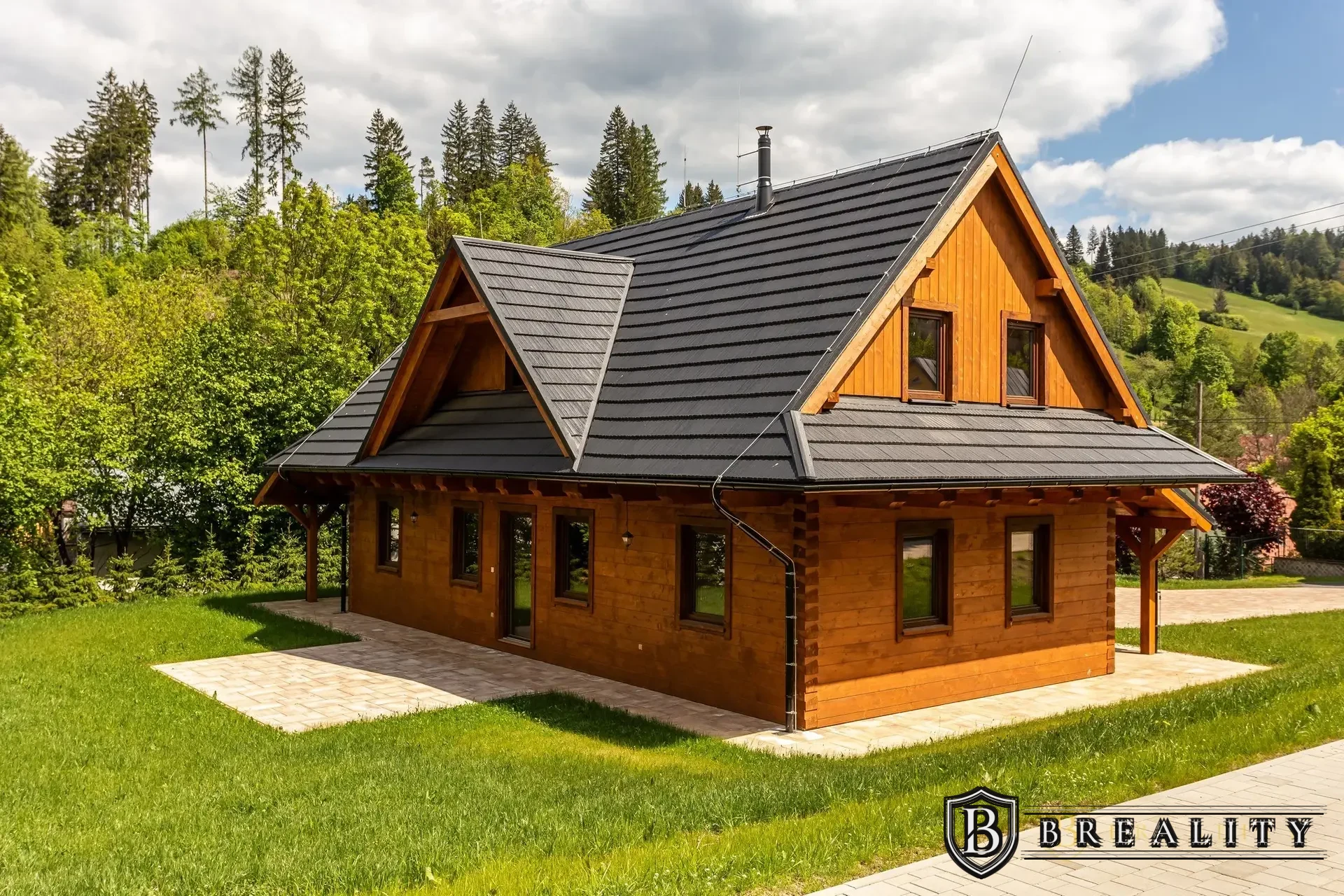 Novostavba luxusnej zrubovej chalupy – Nový Hrozenkov, Valašsko