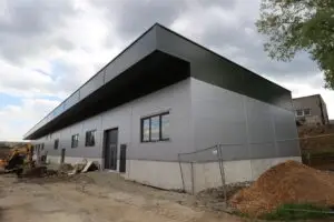 Novostavba výrobno-skladovej haly v areáli ZŤS Martin