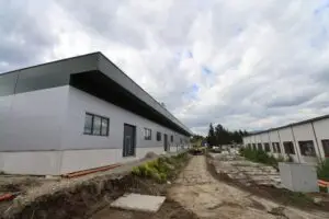 Novostavba výrobno-skladovej haly v areáli ZŤS Martin