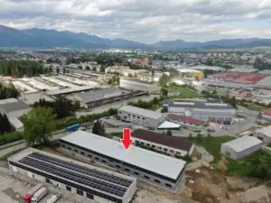 Novostavba výrobno-skladovej haly v areáli ZŤS Martin