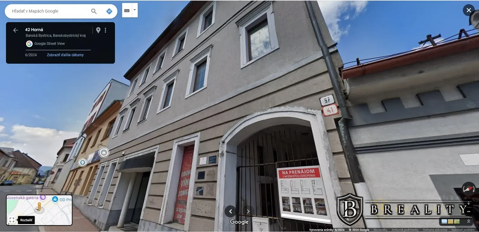 Polyfunkčná budova v centre Banskej Bystrice