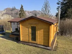 Rekreačná chatka pri Zemianskej dedine
