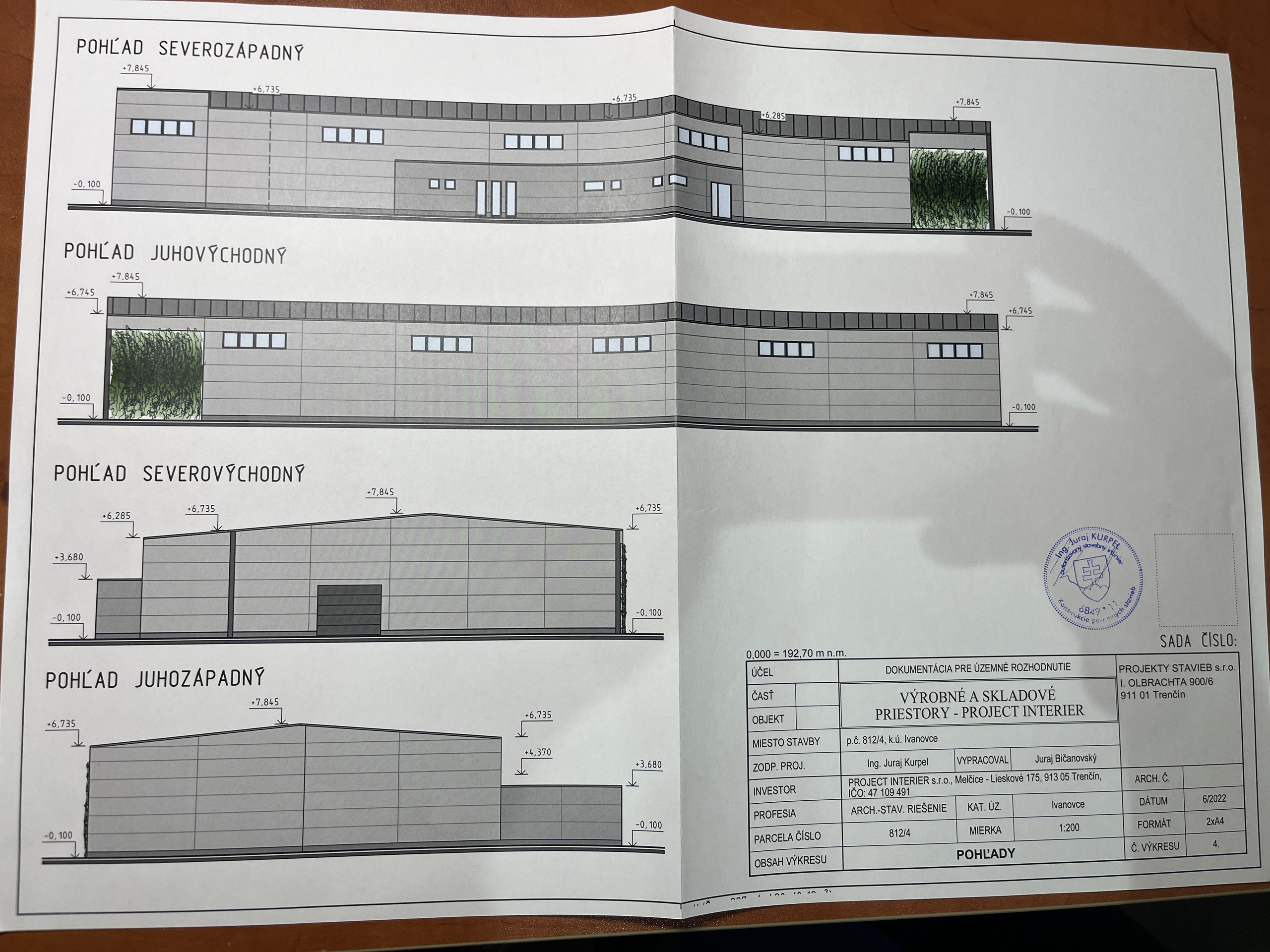 Stavebný pozemok pre priemyselnú výstavbu – Ivanovce pri Trenčíne