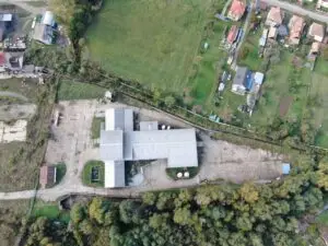 Výrobný areál na plnenie minerálnej vody v Dolnej Lehote
