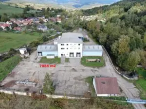 Výrobný areál na plnenie minerálnej vody v Dolnej Lehote