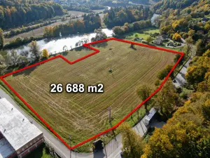 Na predaj stavebný pozemok pre priemysel – Oravský Podzámok, 26 688 m²