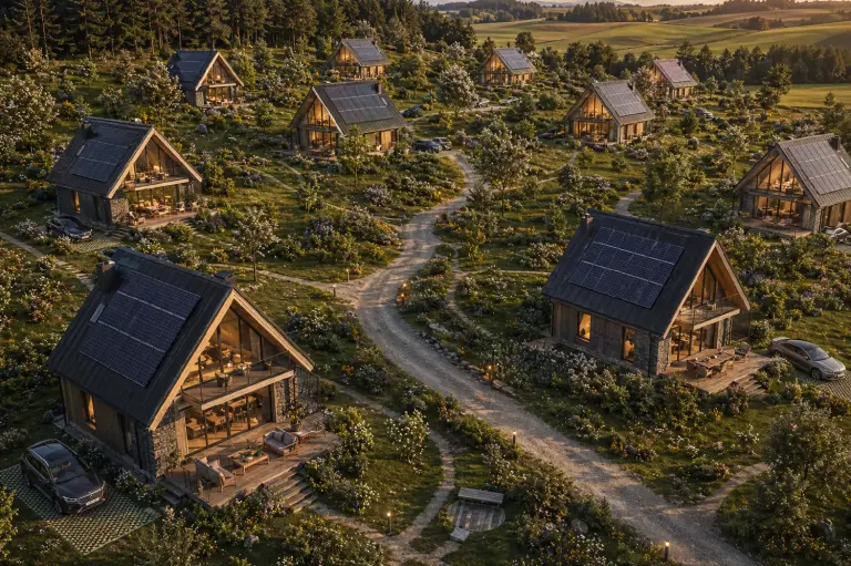 Rekreačná lokalita Breziny – 74 195 m² | potenciál 52 chát