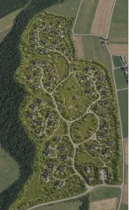 Rekreačná lokalita Breziny – 74 195 m² | potenciál 52 chát