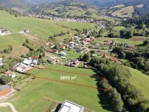 Stavebný pozemok v Zázrivej – časť Dolina | 5 893 m²